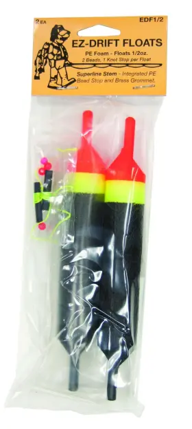Beau-mac Edf1/2 Beau-mac Float Ez Drift Foam Floats 1/2oz 2pk Beau-mac Edf1/2 Beau-mac Float Ez Drift Foam Floats 1/2oz 2pk