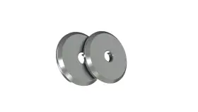 Bee Stinger 791331914394 Freestyle/sport Htr Weight 2-pack 1/3-ounce Aluminum/silver