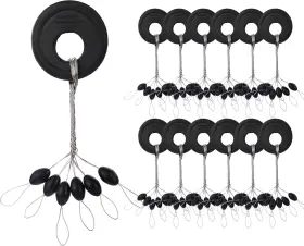 Beoccudo 313031881877 Bobber Stops Rubber Stoppers For Fishing Line 600pcs Weight Sto Beoccudo 313031881877 Bobber Stops Rubber Stoppers For Fishing Line 600pcs Weight Sto