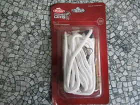 Berkley 028632250778 Deluxe Braided Polypro 15 Ft Cord Fish Stringer Stainless Steel Snaps