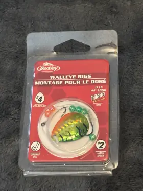 Berkley 028632664742 2 Pack - Walleye Rig Colorado Blade