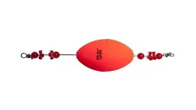 Betts A0250-r Click Clackers Oval Size 2.5 Inch Float Red 1 Per Pack - Betts A0250-r Click Clackers Oval Size 2.5 Inch Float Red 1 Per Pack -