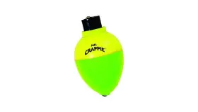 Betts Rp3p-50yg Mr. Crappie Rattlinft Pear Float Bobber 1 Inch Yellow/green 50 Pack - Betts Rp3p-50yg Mr. Crappie Rattlinft Pear Float Bobber 1 Inch Yellow/green 50 Pack -