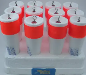 Betts Tackle 82w-4srw 82w-4swr 4 Inch Swivel Popn Float Weighted Red/white Box Of 12 Betts Tackle 82w-4srw 82w-4swr 4 Inch Swivel Popn Float Weighted Red/white Box Of 12