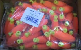 Betts Tackle B0bw-50r 2 Inch Weighted Snap On Foam Fluorescent Float Red Bag Of 50