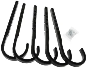 Big Horn 766565117484 11748pk 4-inch J Hooks 5-pack