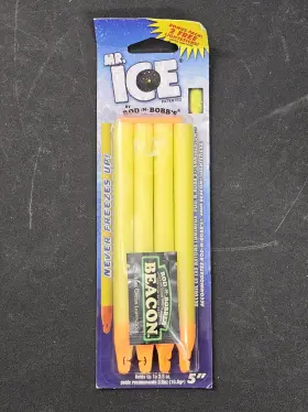 Big Rock Mn Mr5yb Rod-n-bobbs Mr Ice 4 Pack-5 Inches Never Freezes Up With 2 Lighstick