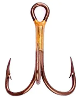 Big Rock Sports Llc 0848-0758 5pk Sz6 Brz Treble Hook -0848-0758