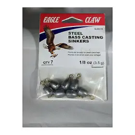 Big Rock Sports Llc 0848-1550 7pk 1/8oz Nlcast Sinker -0848-1550