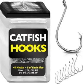 Big Worm Fishing 726084713482 Catfish Hooks For Catfishing Tackle Equipment Catfis