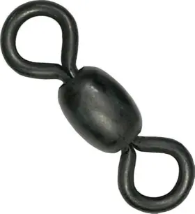 Billfisher 096337655136 Stainless #5 Crane Barrel Swivels 200lb Black 1000pk