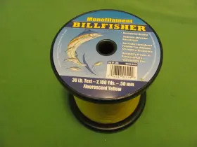 Billfisher Ss1f-30 1lb-spool 30lb 2 100yds Fluorescent Yellow Mono Fishing Line Billfisher Ss1f-30 1lb-spool 30lb 2 100yds Fluorescent Yellow Mono Fishing Line