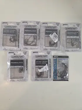 Bkk 941780933116 7 Armor Point Hooks Permalock Offset Worm Round Hook Bkk 941780933116 7 Armor Point Hooks Permalock Offset Worm Round Hook