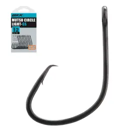 Bkk 974190008228 Hooks A-br-5051 Mutsu Circle Light-ss B-25 Size 5/0# 25 Pack