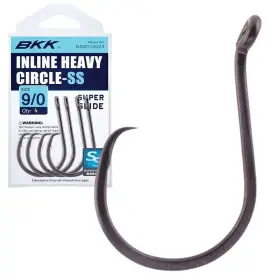 Bkk Hooks 939067052421 A-br-4016 Inline Heavy Circle-ss Size 6/0# 6 Pack