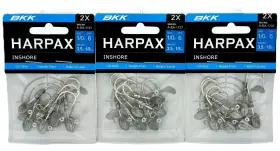 Bkk Hooks A-ea-1737 Lot Of 3 Harpax Inshore 3.5g 1/0# 6 Pack