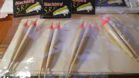 Blackbird Redwing 068805400043 4 Packs Pack Of 2 S.r.p. Balsa Fishing Floats Size