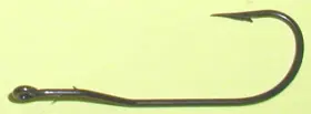 Blakemore 007bl-3/0 Tru Turn Brute Hooks 3/0 Forged Ring Eye 2 Slices Spear Pt Bronze 36ct