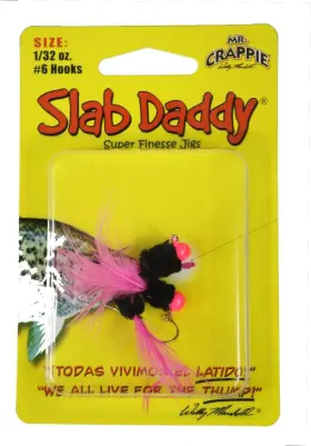 Blakemore Tti Fishing Co 020801479522 Mr Crappie Slab Daddy 1/8-ounce Pink/black/pink