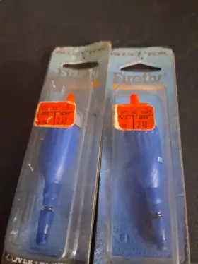 Blue Fox 027752800016 2x Vintage Firefly Electronic Float New Sealed Nos