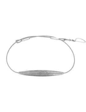 Bluewing 056689501906 Inline Trolling Weights 1lb With 551lb Stainless Steel Wire And Small Profile