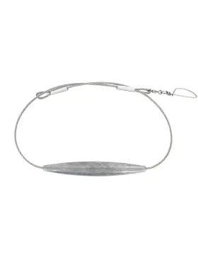 Bluewing 056689501913 Inline Trolling Weights 2lb With 551lb Stainless Steel Wire And Small Profile Bluewing 056689501913 Inline Trolling Weights 2lb With 551lb Stainless Steel Wire And Small Profile