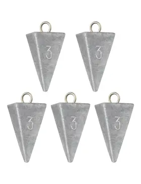 Bluewing 056689504440 1lb Box Pyramid Sinkers Lead Fishing Weights For Saltwater 3oz 5 Pack Bluewing 056689504440 1lb Box Pyramid Sinkers Lead Fishing Weights For Saltwater 3oz 5 Pack