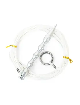 Bluewing 056689517556 Fish Stringer 1pc Heavy Duty Aluminum Alloy Spike 15ft Floating Rope Eas