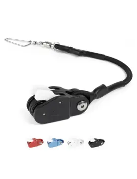 Bluewing 5056689504549 Outrigger Halyard Lock Pulley Double With Ball Bearing Snap Swivel For Offsho