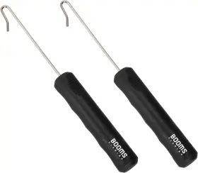 Booms Fishing Bfftr0567k20 R05 Fish Hook Remover Dehooker For Saltwater And Black 2pcs