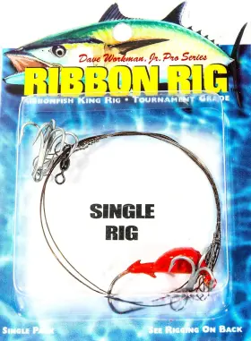 Boone 00612 Dave Workman Ribbon Rig Weighted 1/2 Oz Pink Jig 3 #4 Treble Boone 00612 Dave Workman Ribbon Rig Weighted 1/2 Oz Pink Jig 3 #4 Treble