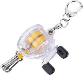 Brand Effacer Effacervixw0gbnga Portable Fishing Reel Keychain Wire Rope Telescopic Buckle Fast