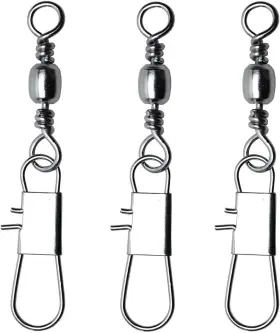 Brand Sportlimit Aktfs250c 50pcs Fishing Barrel Swivels With Safety Snaps Swivel #12 26lb 50 Pcs