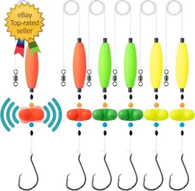 Branded 313042468494 Catfish Rigs Float Catfishing Tackle Santee Rig 5/0 6/0 Circle Hook Branded 313042468494 Catfish Rigs Float Catfishing Tackle Santee Rig 5/0 6/0 Circle Hook