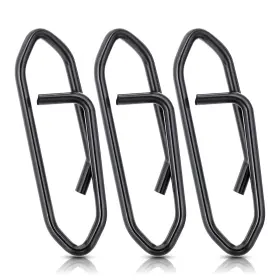 Branded 684668 100 Pcs Fishing Speed Clips Stainless Steel Snap Connector Swivels Branded 684668 100 Pcs Fishing Speed Clips Stainless Steel Snap Connector Swivels