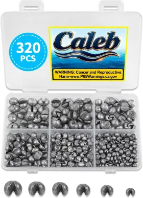 Branded01 445046718763 200/320 Pcs Split Shot Fishing Weights Sinkers Removable Lead 320pcs 5/6 Sizes Branded01 445046718763 200/320 Pcs Split Shot Fishing Weights Sinkers Removable Lead 320pcs 5/6 Sizes