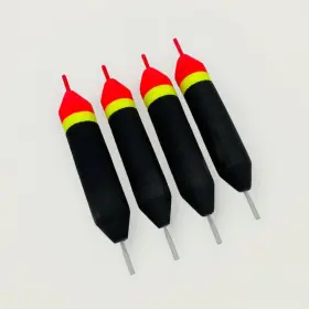 Brewers Tackle 198168835432 Slip Floats 1/2oz Set Of 4 Orange/yellow/black - Salmon And Steelhead Brewers Tackle 198168835432 Slip Floats 1/2oz Set Of 4 Orange/yellow/black - Salmon And Steelhead