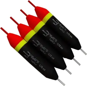 Brewers Tackle 711181528428 Slip Floats Set Of 4 Orange/yellow/black - Salmon And Steelhead