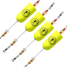 Bubble Fishing B0cdwh3gch Popping Corks Saltwater Inshore Bobbers 4pcs Speckled Trout Redfi