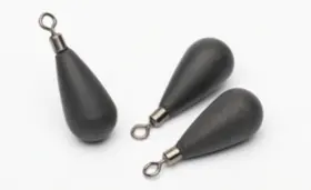 Bullet Weight 712839 Tear Drop Shot 3/16 Oz Black Tungsten - Bullet Weight 712839 Tear Drop Shot 3/16 Oz Black Tungsten -