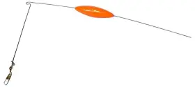 Bullet Weight Lbbp3-6 Bottom Bouncer Rig 3 Oz Orange 6 Per Pack - Org