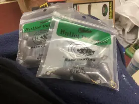 Bullet Weights 0419-0074 Bass Castings 3/8 Oz 5-pack New Lot Of 2 Bullet Weights 0419-0074 Bass Castings 3/8 Oz 5-pack New Lot Of 2