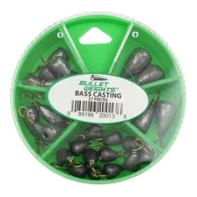 Bullet Weights 089186200138 Weight Sinkers Assortment Bass Casting 27 Package - Bca Bullet Weights 089186200138 Weight Sinkers Assortment Bass Casting 27 Package - Bca