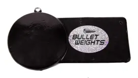 Bullet Weights 089186202040 Pancake Downrigger Coated 13 Lb 1/bx