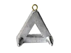 Bullet Weights 089186912000 Triangle Sinkers 1 Oz. 80 Pc