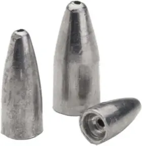 Bullet Weights 313110275276 Bulley Weight Slip Sinkers 1/2 Oz. 7 Pc Bullet Weights 313110275276 Bulley Weight Slip Sinkers 1/2 Oz. 7 Pc