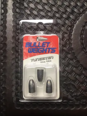 Bullet Weights Pbtgn14 Tungsten 1/4oz 3 Pcs Bullet Weights Pbtgn14 Tungsten 1/4oz 3 Pcs