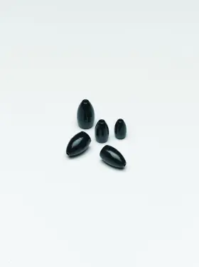 Bullet Weights Pbtgnfwp58blk Tungsten Flipping Painted