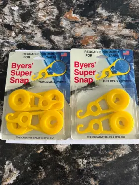 Byers 038059020007 Super Snap Reusable Grommet For Tarps 6 Grommets