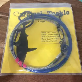 Cardinal Tackle 738759691742 Land Based Shark Rig Medium 18/0 Circle Hook Cardinal Tackle 738759691742 Land Based Shark Rig Medium 18/0 Circle Hook